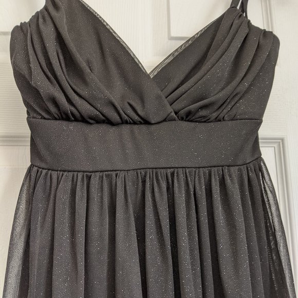 Jessica size 6 Black sparkle dress - Picture 1 of 7